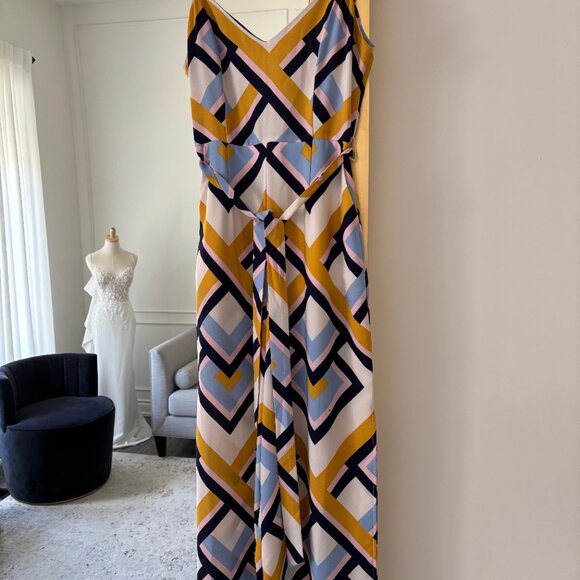 Geometric Jumpsuit - Forever 21 - Size Small - Picture 3 of 4